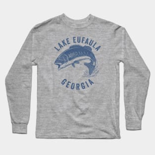 Eufaula Lake Georgia Long Sleeve T-Shirt